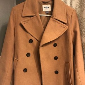 Tan Pea Coat
